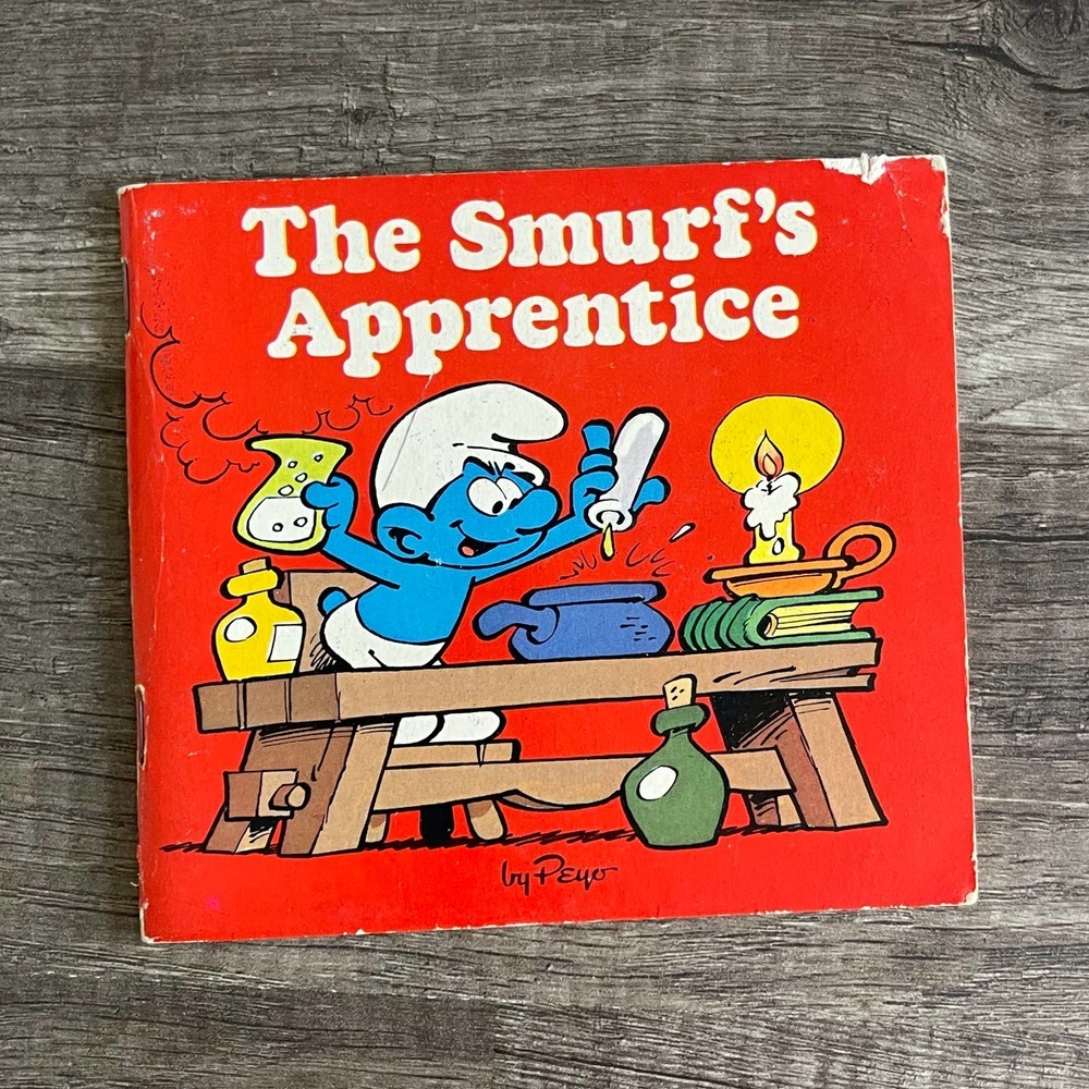 THE SMURF'S APPRENTICE by PEYO | RANDOM HOUSE [ VINTAGE 1982 ]